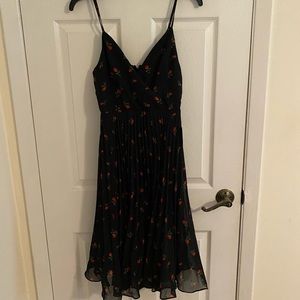 LULUs Floral Midi Dress NWT